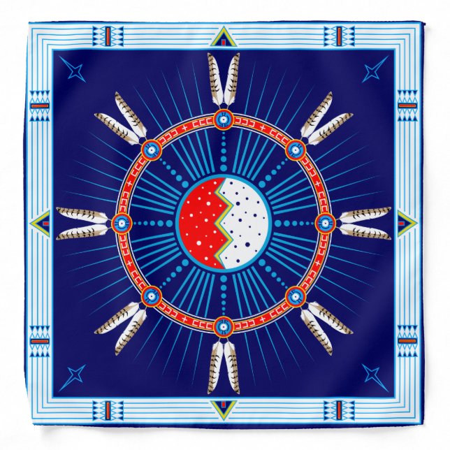 Crazy Horse (Dreaming) Bandana (Front)