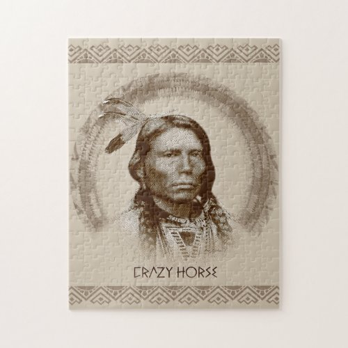 Crazy Horse Jigsaw Puzzle