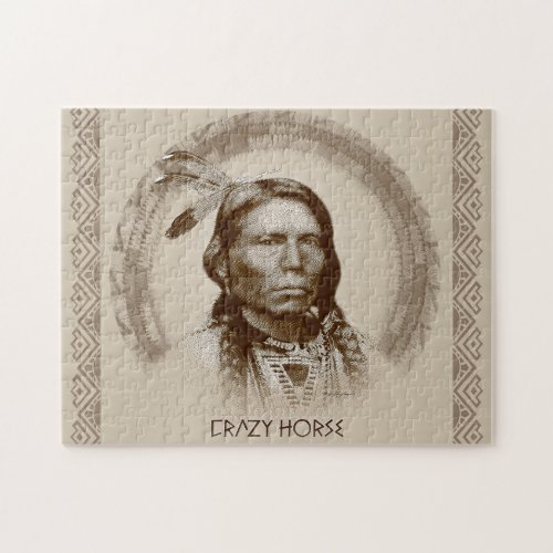 Crazy Horse Jigsaw Puzzle