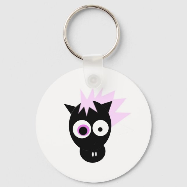 Crazy horse keychain (Front)