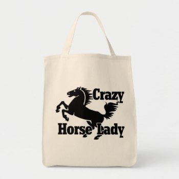 Crazy Horse Lady Tote Bag by Hipster_Farms at Zazzle