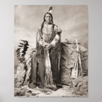 Crazy Horse Portrait Poster