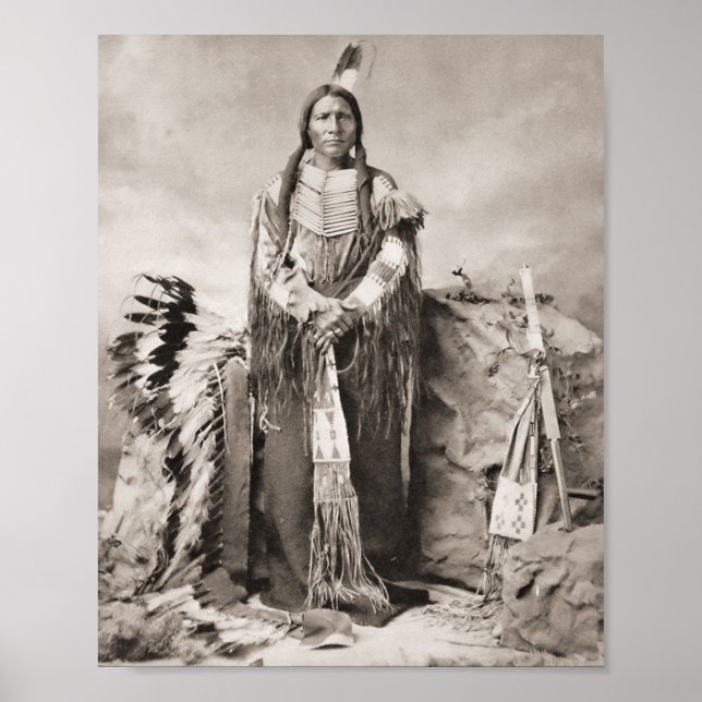 Crazy Horse Portrait Poster (Front)