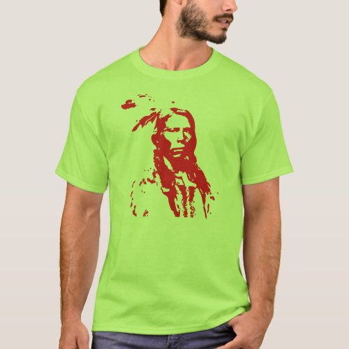 Crazy Horse Red T_Shirt