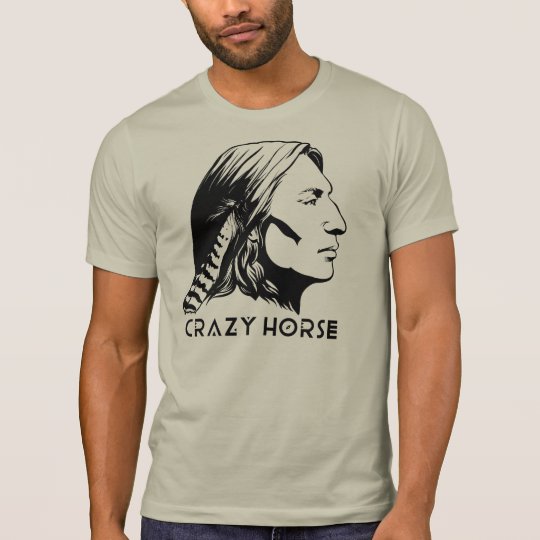 t shirt crazy horse