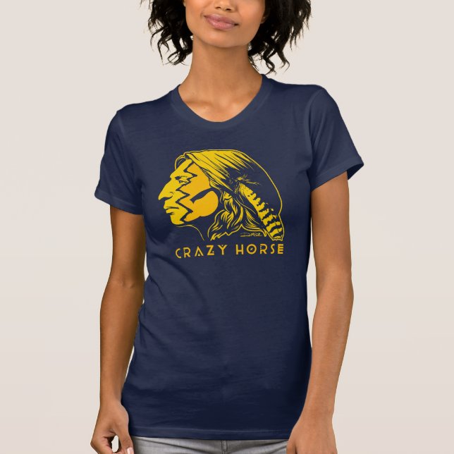 Crazy Horse War Paint T-Shirt (Front)