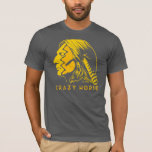 Crazy Horse War Paint T-shirt at Zazzle