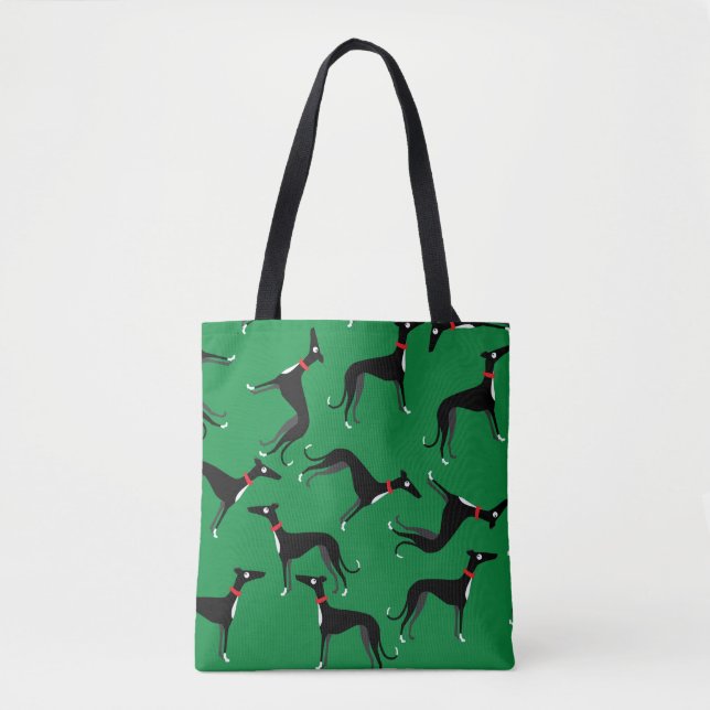 Crazy Hounds Tote Bag (Front)