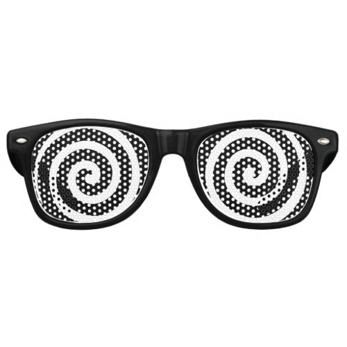Crazy hypnotizing eyes funny party shades