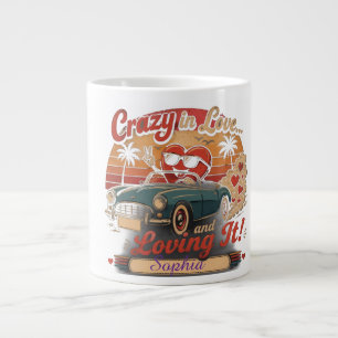Crazy in Love... and Loving It! Giant Coffee Mug