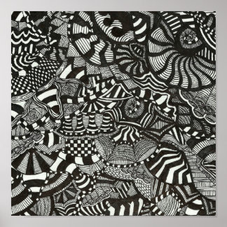 Crazy Ink Poster