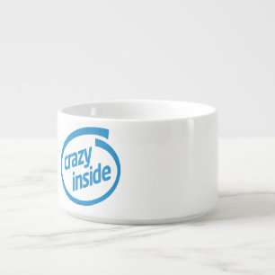 Crazy inside bowl