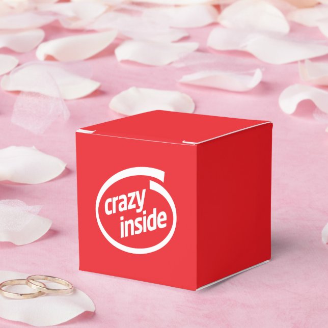 Crazy inside favor boxes (Wedding)