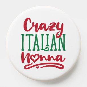 Crazy Italian Nonna PopSocket