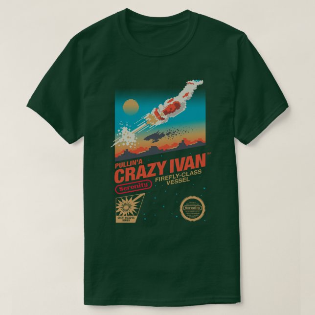 Crazy Ivan T-Shirt (Design Front)