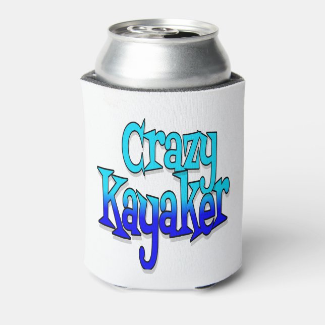 Crazy Kayaker Can Cooler (Can Back)