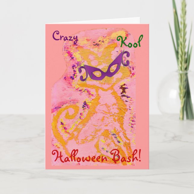 Crazy Kool Kat I  Card (Front)