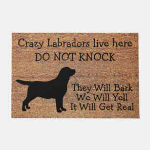 chocolate lab doormat
