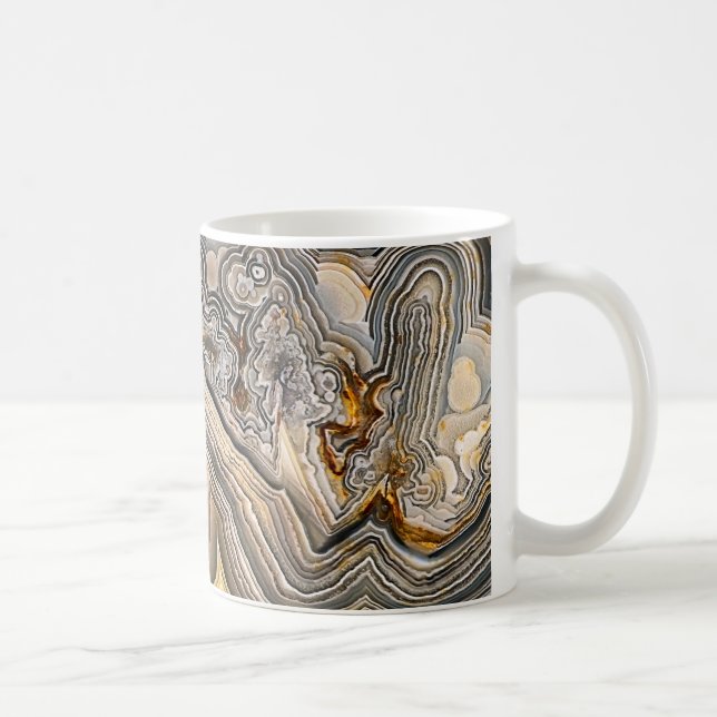 Crazy Lace Agate Coffee Mug (Right)