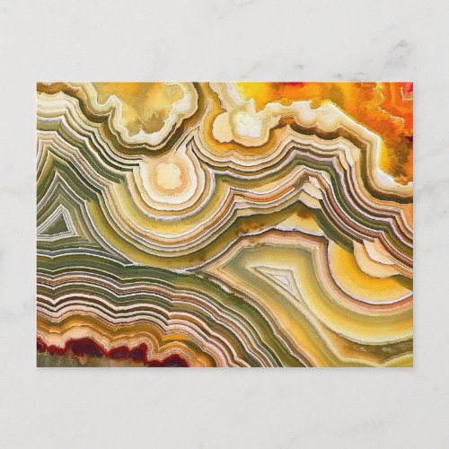 Crazy Lace Agate Fantasy Opus 02 Postcard