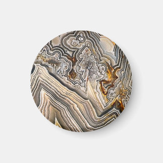 Crazy Lace Agate Magnet