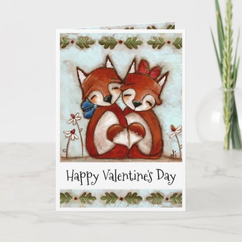 Crazy Like a Fox _ Valentines Day Card