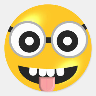 Crazy Looking Emoji Stickers
