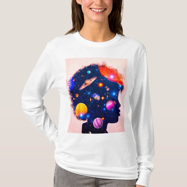 Crazy Looking Girls Crushed T-Shirt (Front)