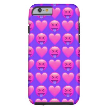 Crazy Love Emoji Iphone 6/6s Phone Case by BryBry07 at Zazzle