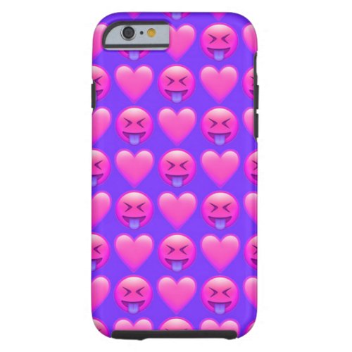 Crazy Love Emoji iPhone 66s Phone Case