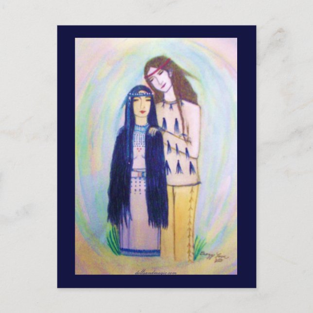 Crazy Love Postcard (Front)