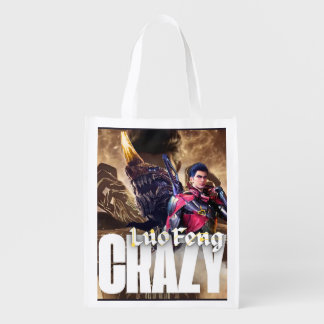 Crazy - Luo Feng Grocery Bag