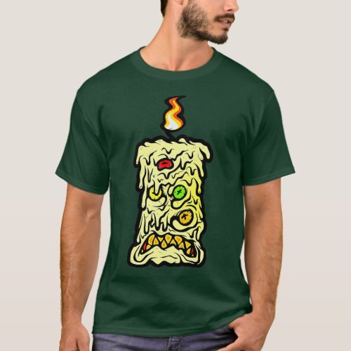 Crazy Melting Candle T_Shirt