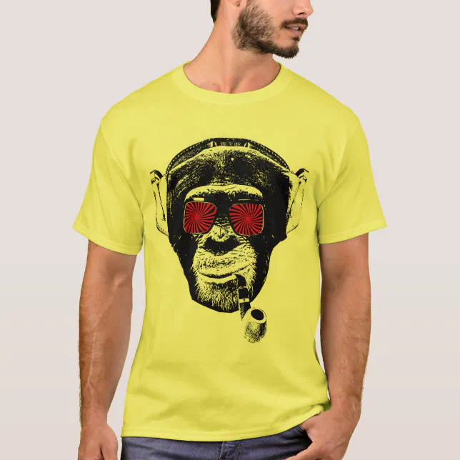 Crazy monkey T-Shirt | Zazzle
