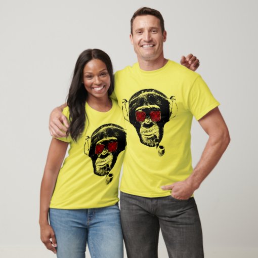 Crazy monkey TShirt Zazzle