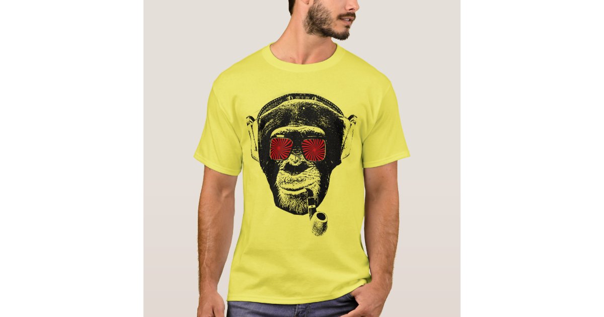 Crazy monkey T-Shirt | Zazzle