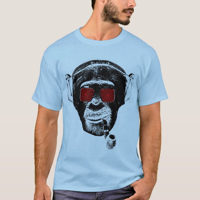 Crazy monkey T-Shirt (Front)