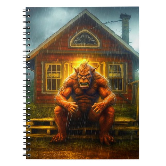 Crazy Monster Notebook (Front)