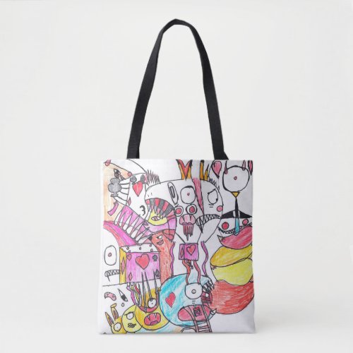 Crazy Morph Tote Bag