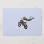 Crazy Motocross Invitation