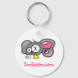 Crazy Mouse Head Design Keychain