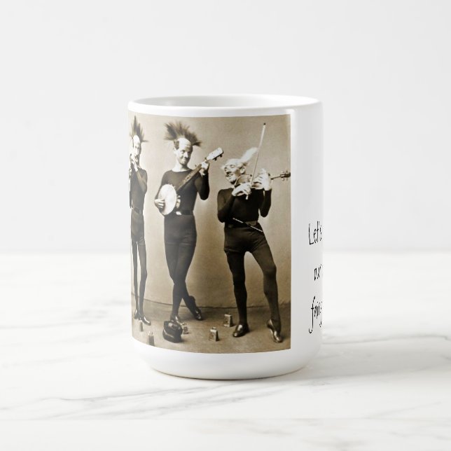 Crazy Musicians Custom Mug (Center)