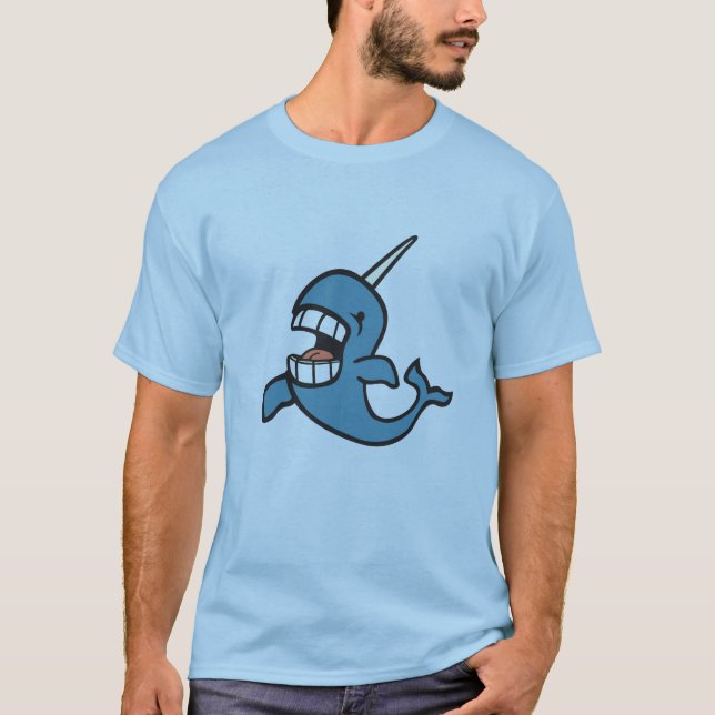 Crazy Narwhal T-Shirt (Front)