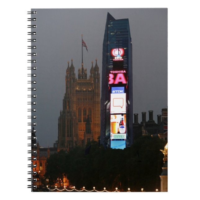 Crazy! New York City meets London Notebook (Front)