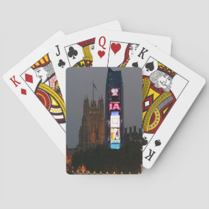 Crazy! New York City meets London Poker Cards