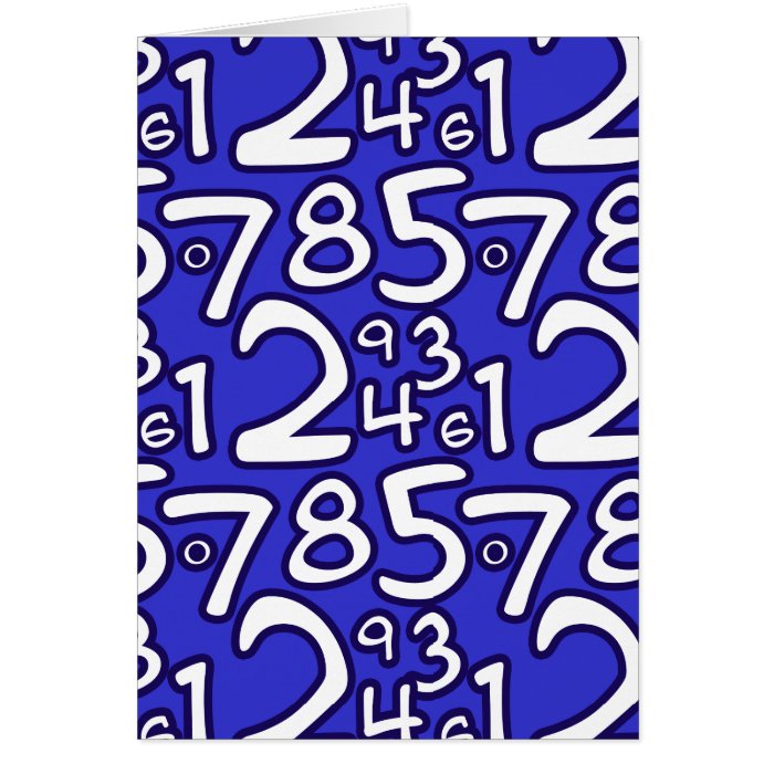 Crazy Numbers   Blue Cards