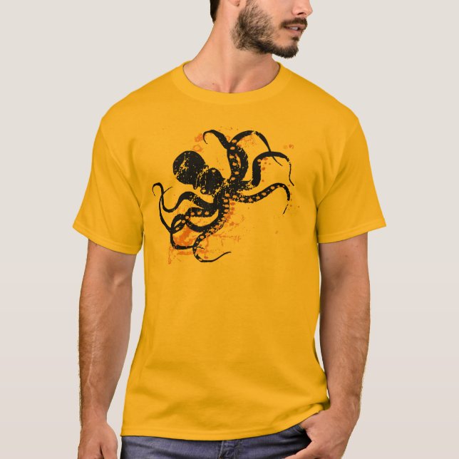 Crazy Octopus T-Shirt (Front)