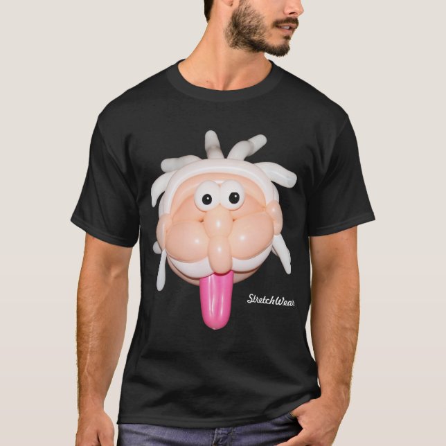 Crazy Old Balloon Man T-Shirt (Front)