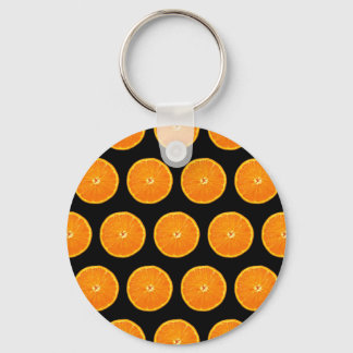 Crazy on Clementines - Black Keychain