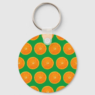 Crazy on Clementines - Green Keychain